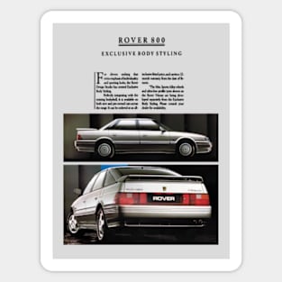 ROVER 800 - BROCHURE Sticker